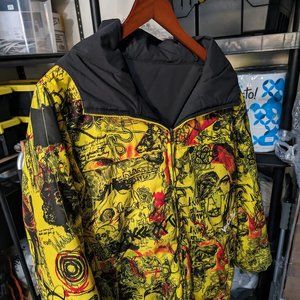 Volcom mens small snowboard jacket reversible